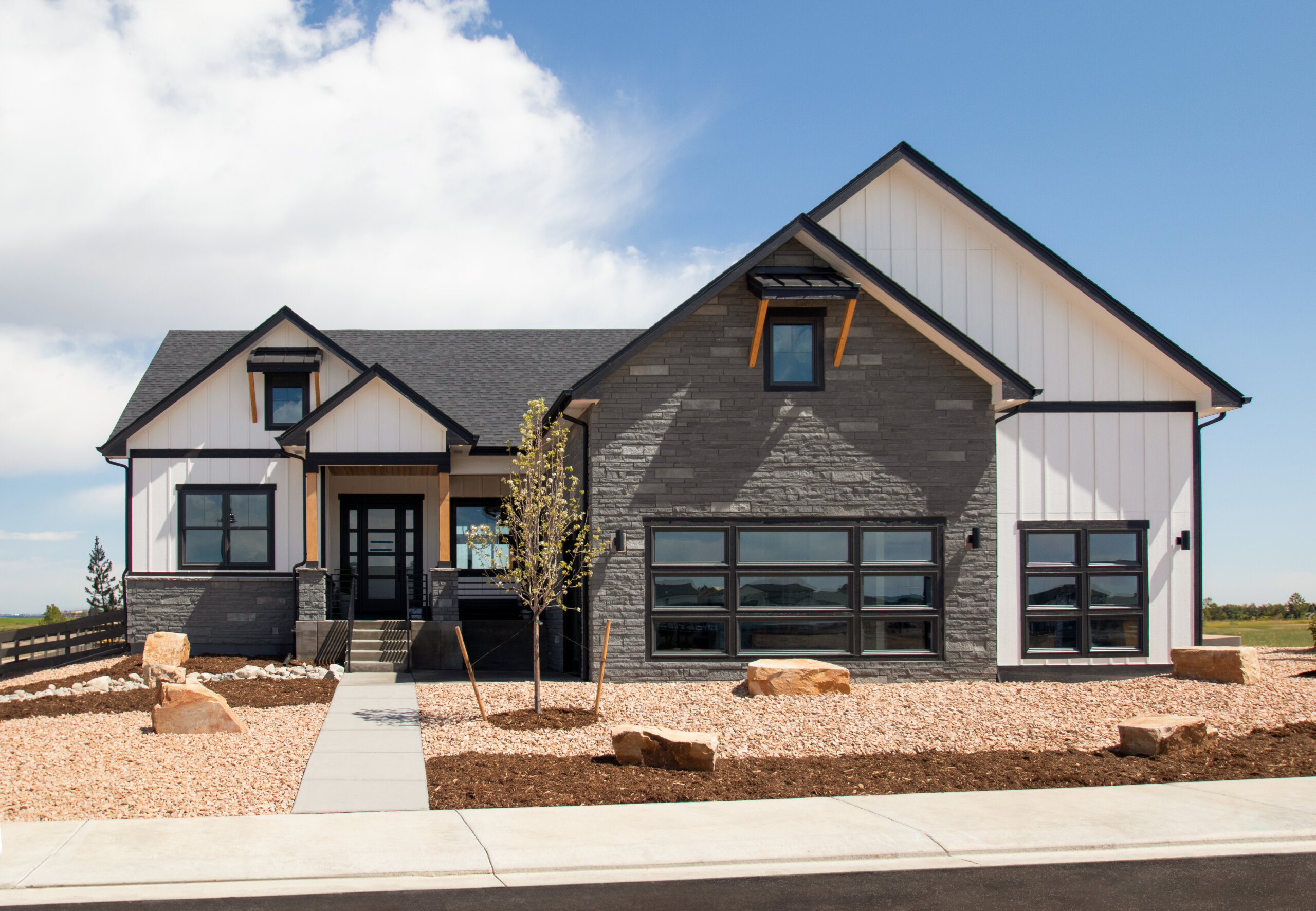 A Bridgewater Homes model home in Kinston Centerra