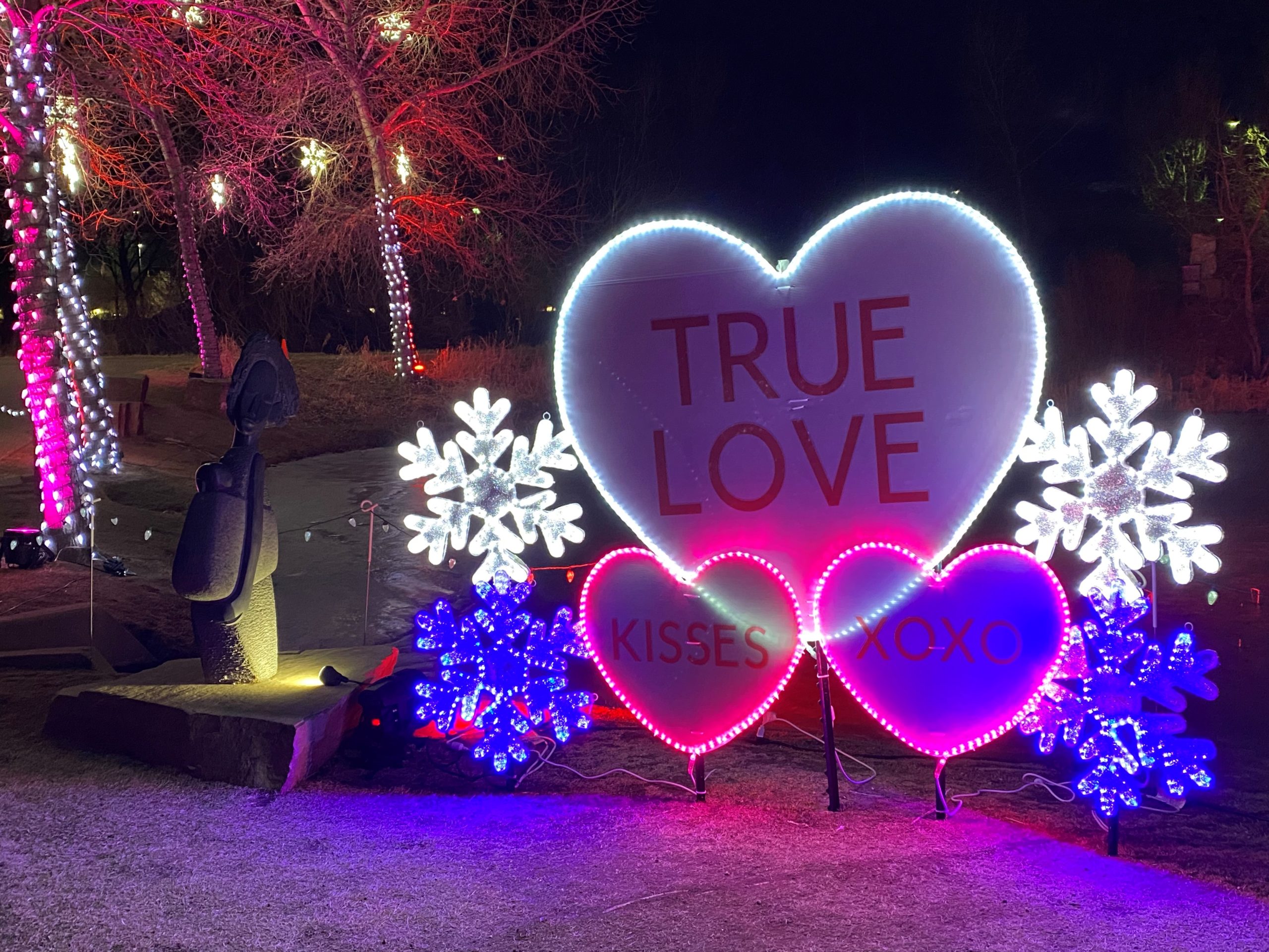 Loveland Lights at Chapungu Sculpture Park The Lakes Centerra