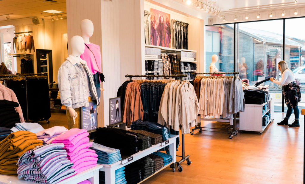 Interior of American Eagle Outfitters