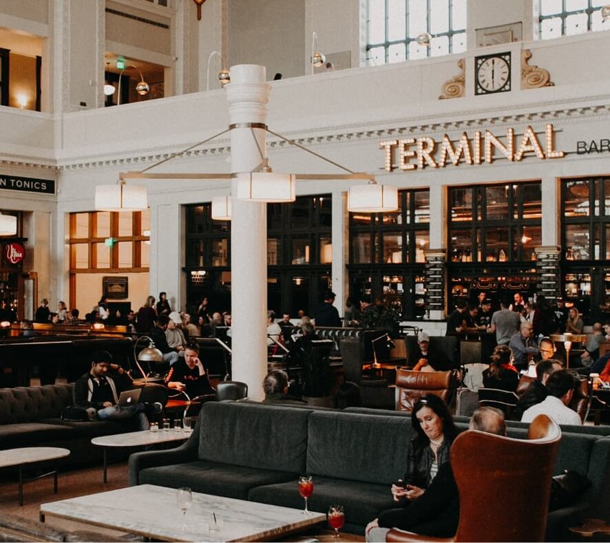 Image of the inside of Union Square in Denver, Colorado