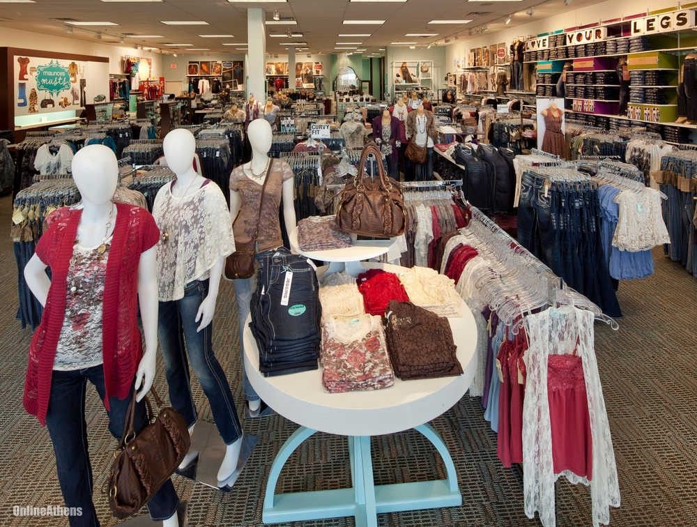 Interior image of Maurices store