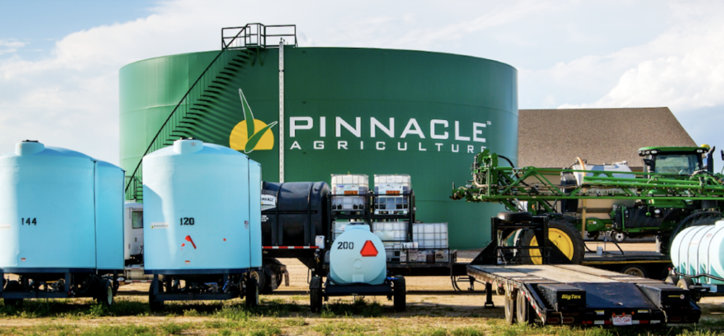 Image of a Pinnacle Agriculture tank