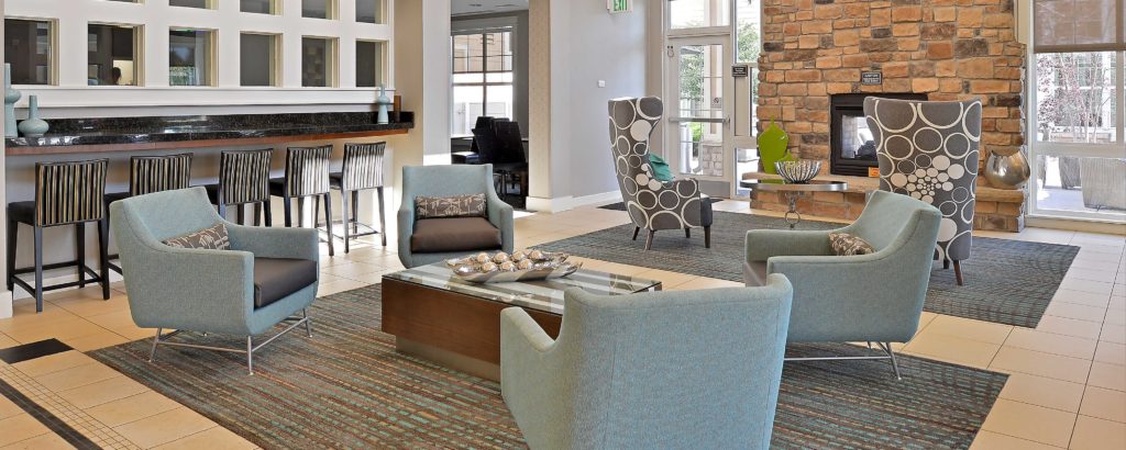 Interior image of Residence Inn lobby