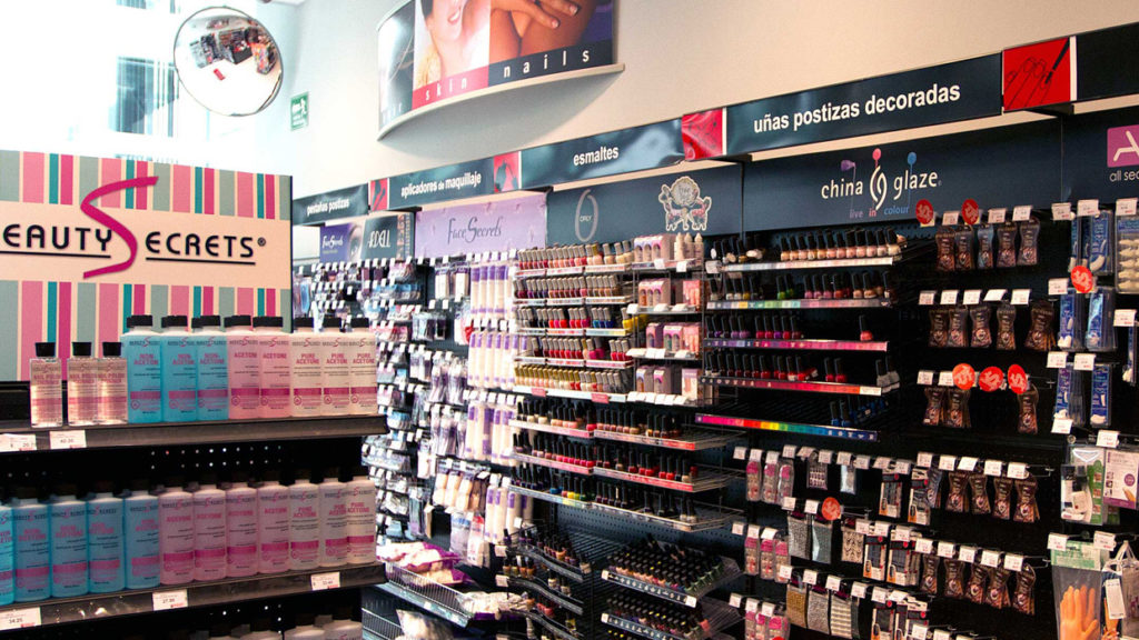 Interior image of Sally Beauty Supply store