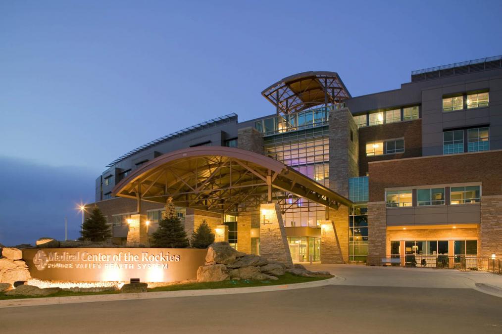 Exterior image of UCHeath Center of The Rockies
