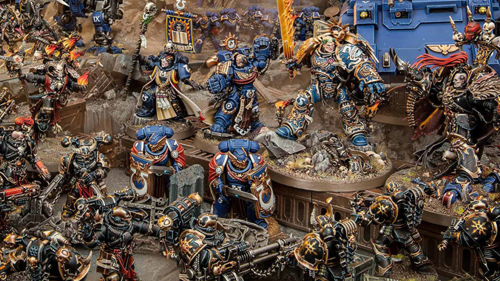 Image of Warhammer action figures
