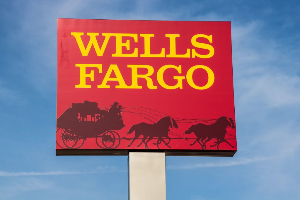 Image of Wells Fargo sign