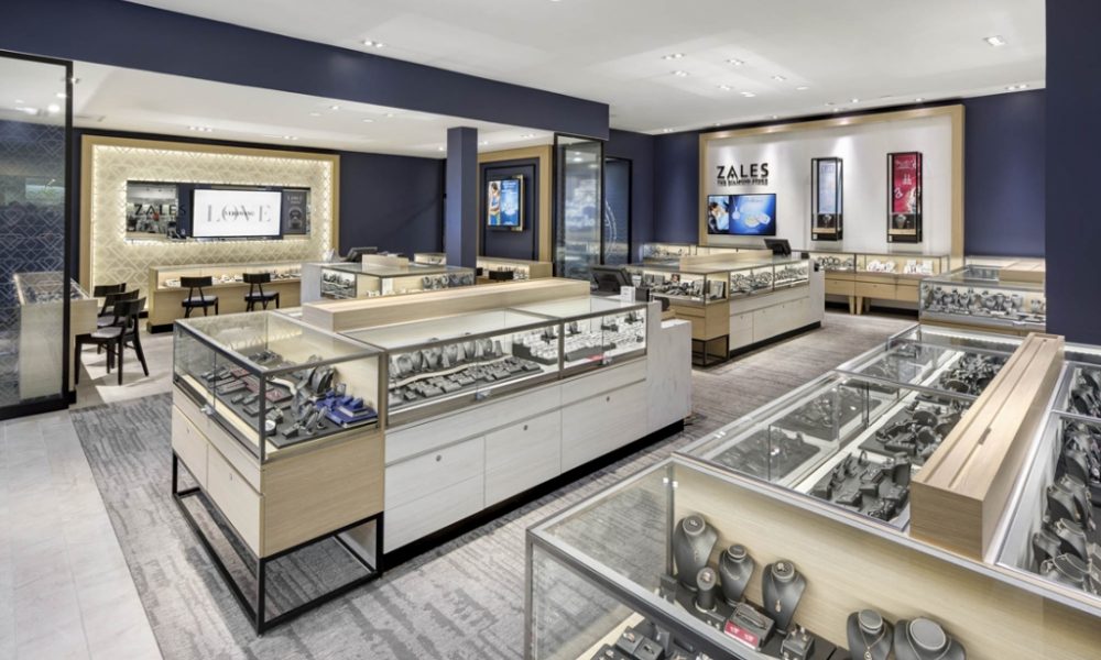 A certified wild jewelry store with a lot of jewelry on display.