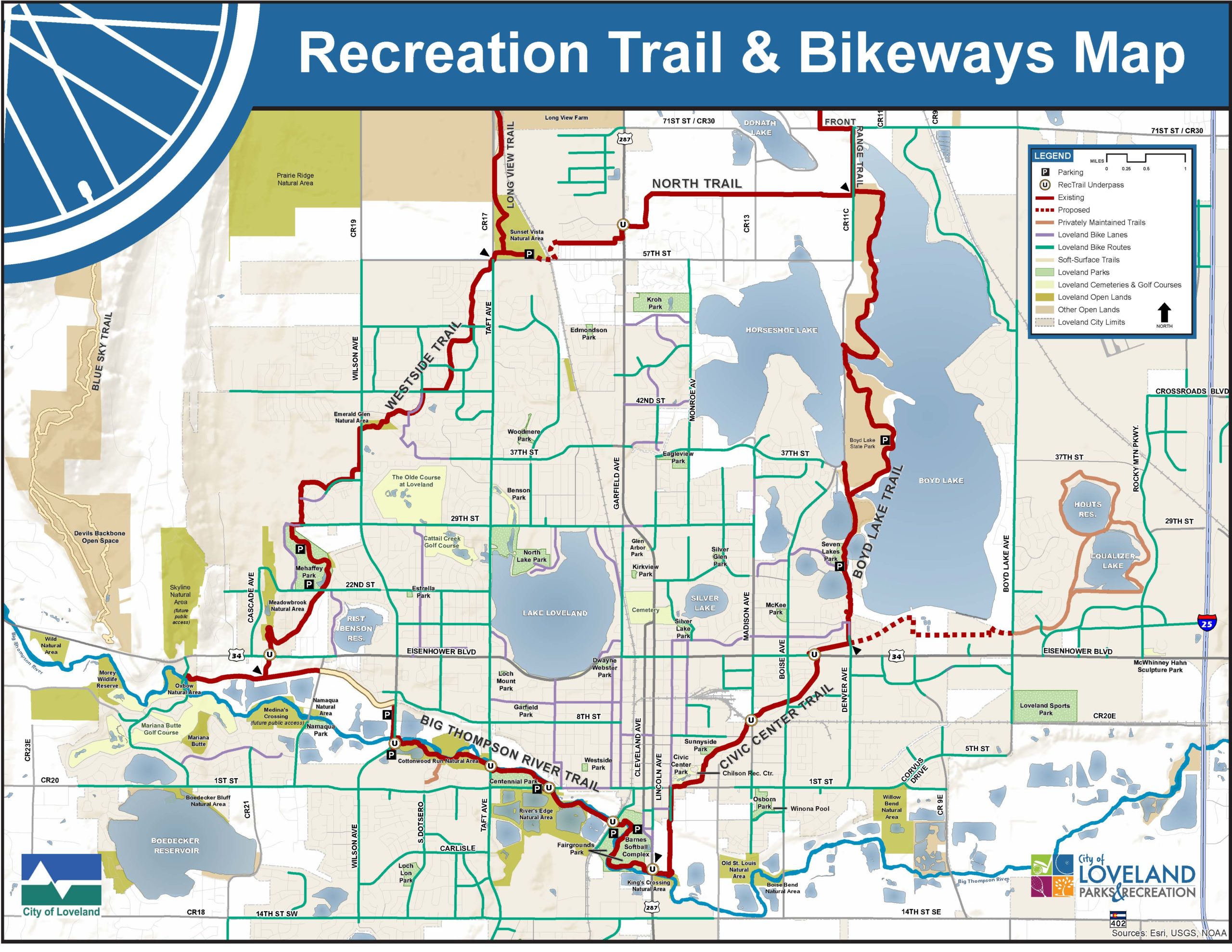 Recreation Trail Map