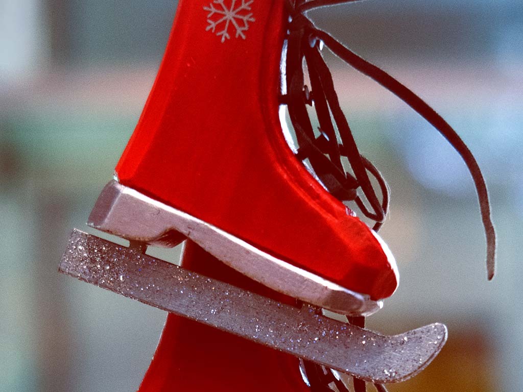 Ice Skating Ornament