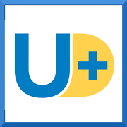 The u plus logo in blue and yellow symbolizes the certified wild shopping experience in Northern Colorado.