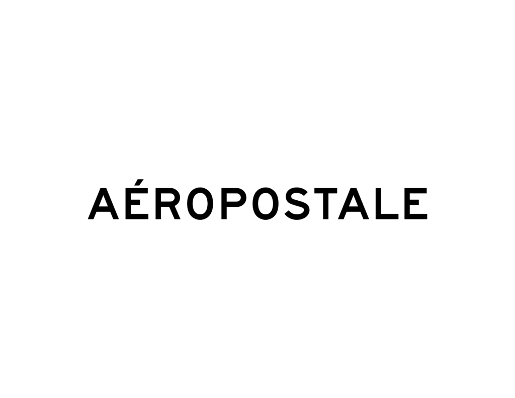Aeropostale logo on a white background.
