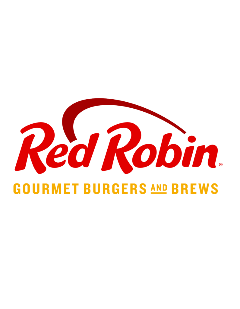 Red Robin Gourmet Burgers and Brews logo representing a delicious dining experience in Northern Colorado.