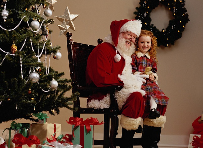 homes for sale Loveland - Celebrating with Santa